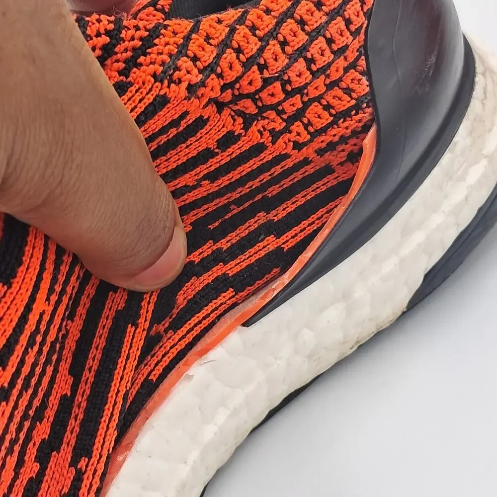 Size 10.5 - adidas UltraBoost 5.0 DNA Laceless Solar Red Black - GX8965